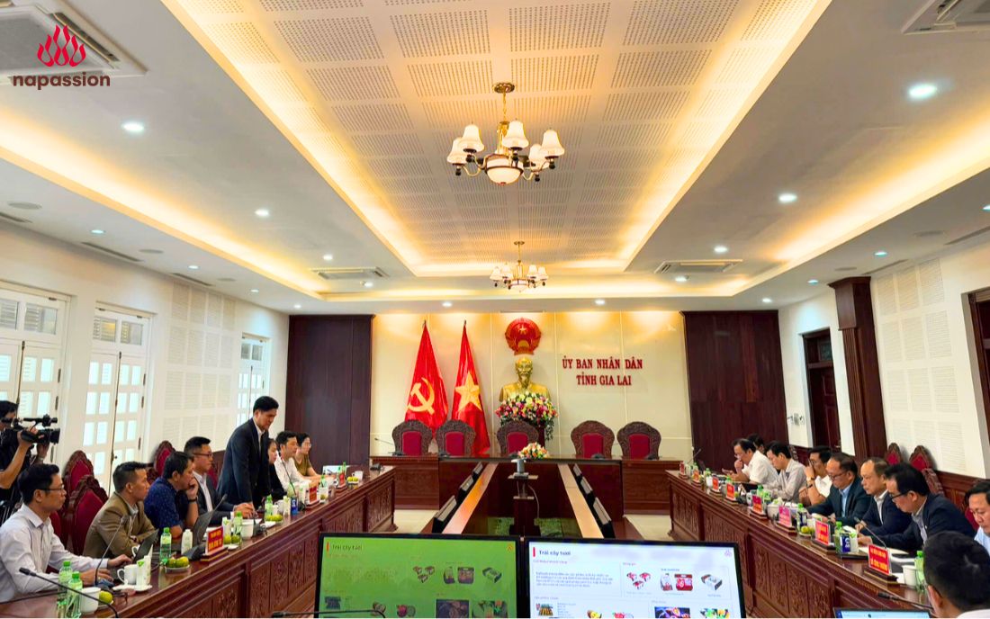 Đại diện Nafoods có buổi làm việc cùng Sở NN-PTNT tỉnh Gia Lai.