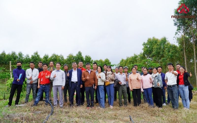 nafoods phối hợp cùng htx kong yang tổ chức hội thảo tập huấn cây chanh leo