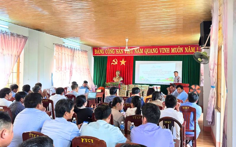 hội thảo tập huấn quảng bá sản phẩm cây giống chanh leo nafoods đến bà con nông dân