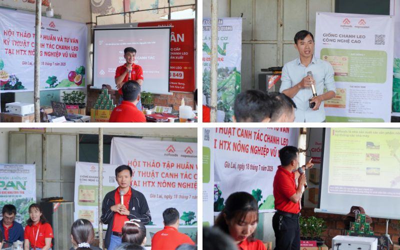 Nafoods chia sẻ tại hội thảo