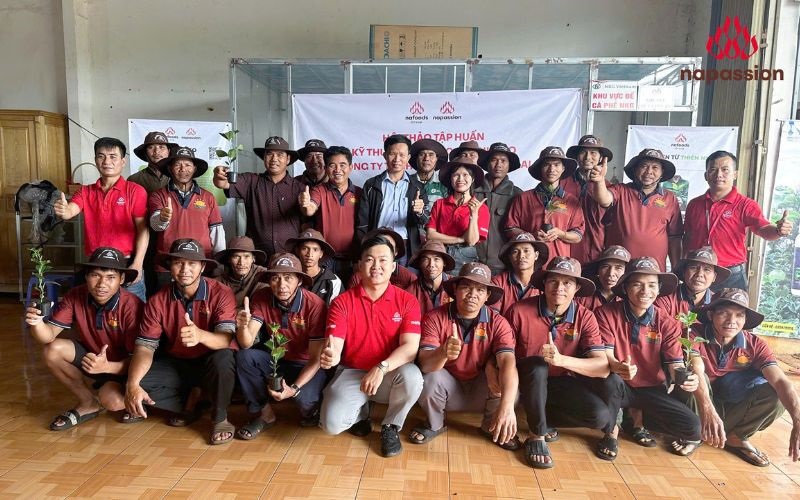 Hội thảo kỹ thuật canh tác cây chanh leo nafoods và công ty duy thức gia lai