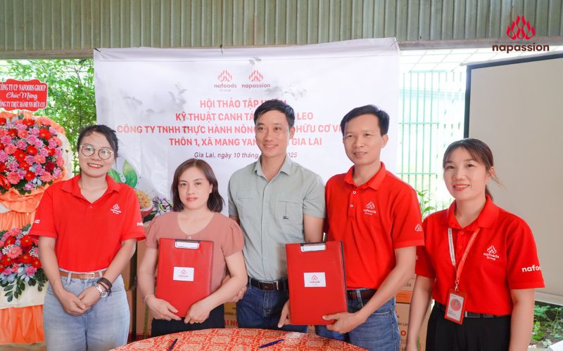 Lễ ra mắt hợp tác xã công ty TNHH Thực hành hữu cơ việt nam