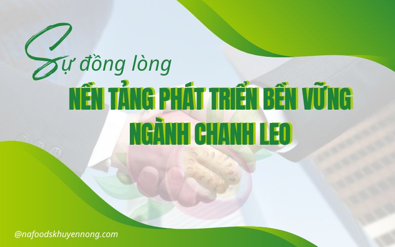 nền tảng phát triển bền vững ngành chanh leo